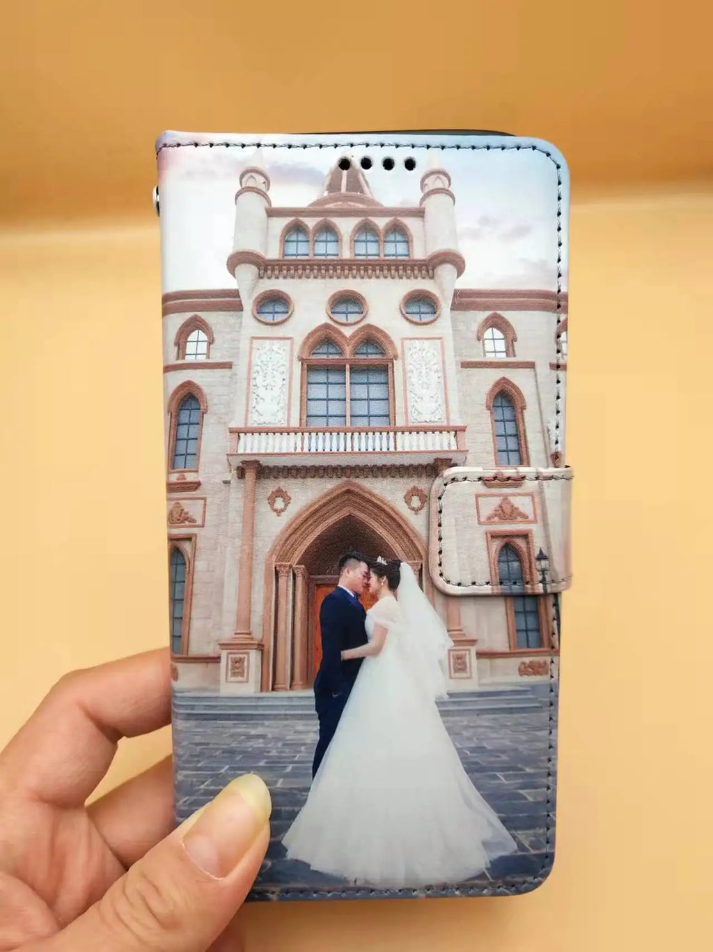 Custom Picture Leather Wallet Case For iPhone 17 16 15 13 12 14 Pro Max SE 8 7 Plus XR XS Max Print Photo Image Book Flip Cover