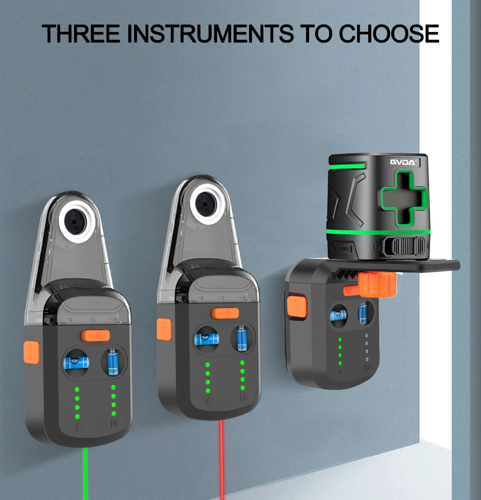 GVDA Laser Level Mobile Bracket Alignment Drilling Tools Electric Suction Vacuum Drilling Dust Collector for Hammer Screwdriver