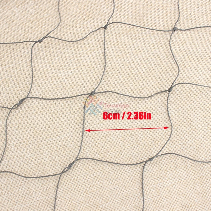 Chicken Rabbit Fence Poultry Nylon Mesh Netting Farming Garden Pond Protection Net  Agricultural Anti Bird Net 10-50M Length