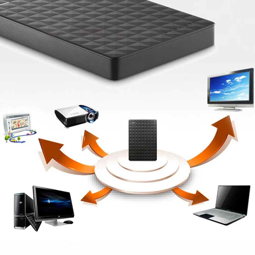 OEM For Seagate Expansion HDD Drive Disk 500GB 1TB USB3.0 DASKA External HDD 2.5" Portable External Hard Disk
