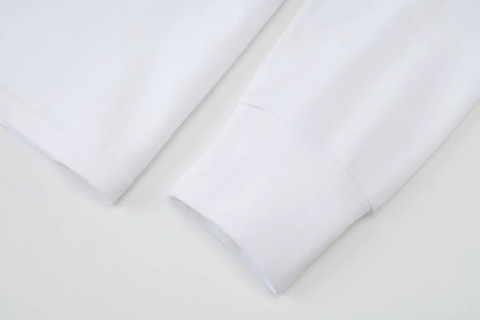 AS SS26 Trendy embroidered T-shirt effortless style long sleeve comfortable design women's wear