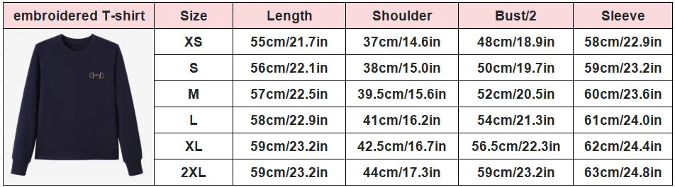 AS SS26 Trendy embroidered T-shirt effortless style long sleeve comfortable design women's wear