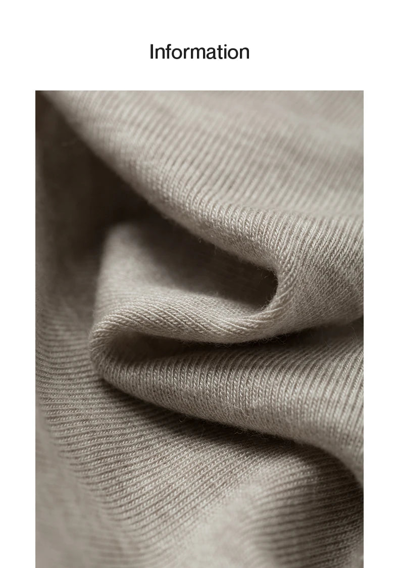 TOYOUTH Women Long Sleeve T-shirt 2025 Spring New Lyocell Wool Versatile Pure Color Pullover Skin Basic Tops