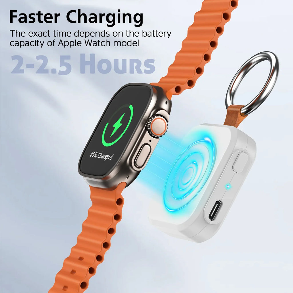 Oneplus Wireless Charger For IWatch Portable Power Bank Charging For Watch 10 9 8 7 6 5 Se Ultra Series Wireless Classic Charger