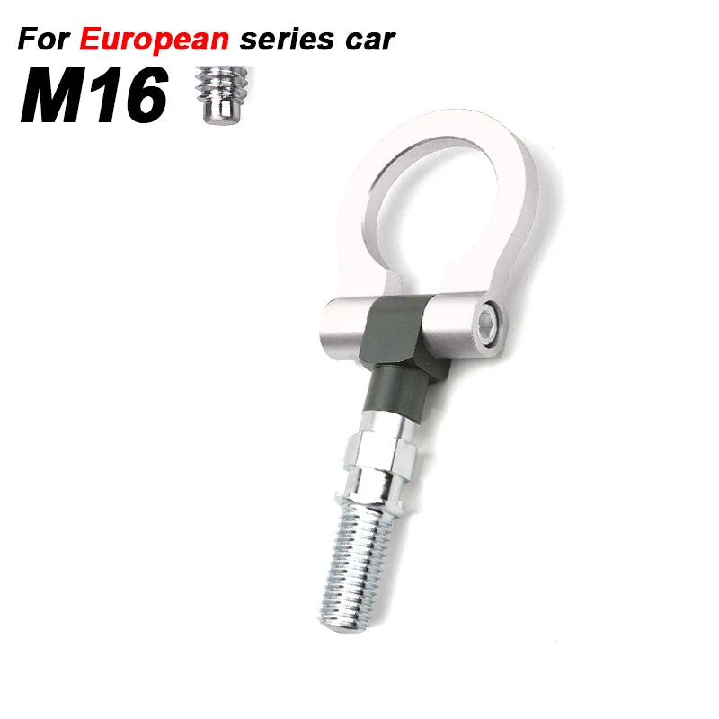 Universal Racing Tow Hook Front Rear Car Trailer Hook Car traction hook for M16 European Cars M18 Japanese Cars Multiple colors