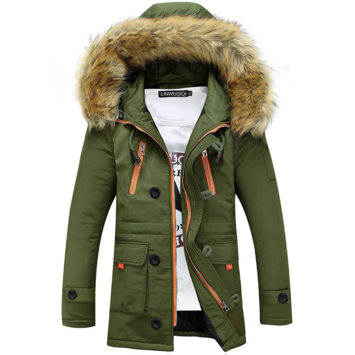 Street Fashion Fur Coat