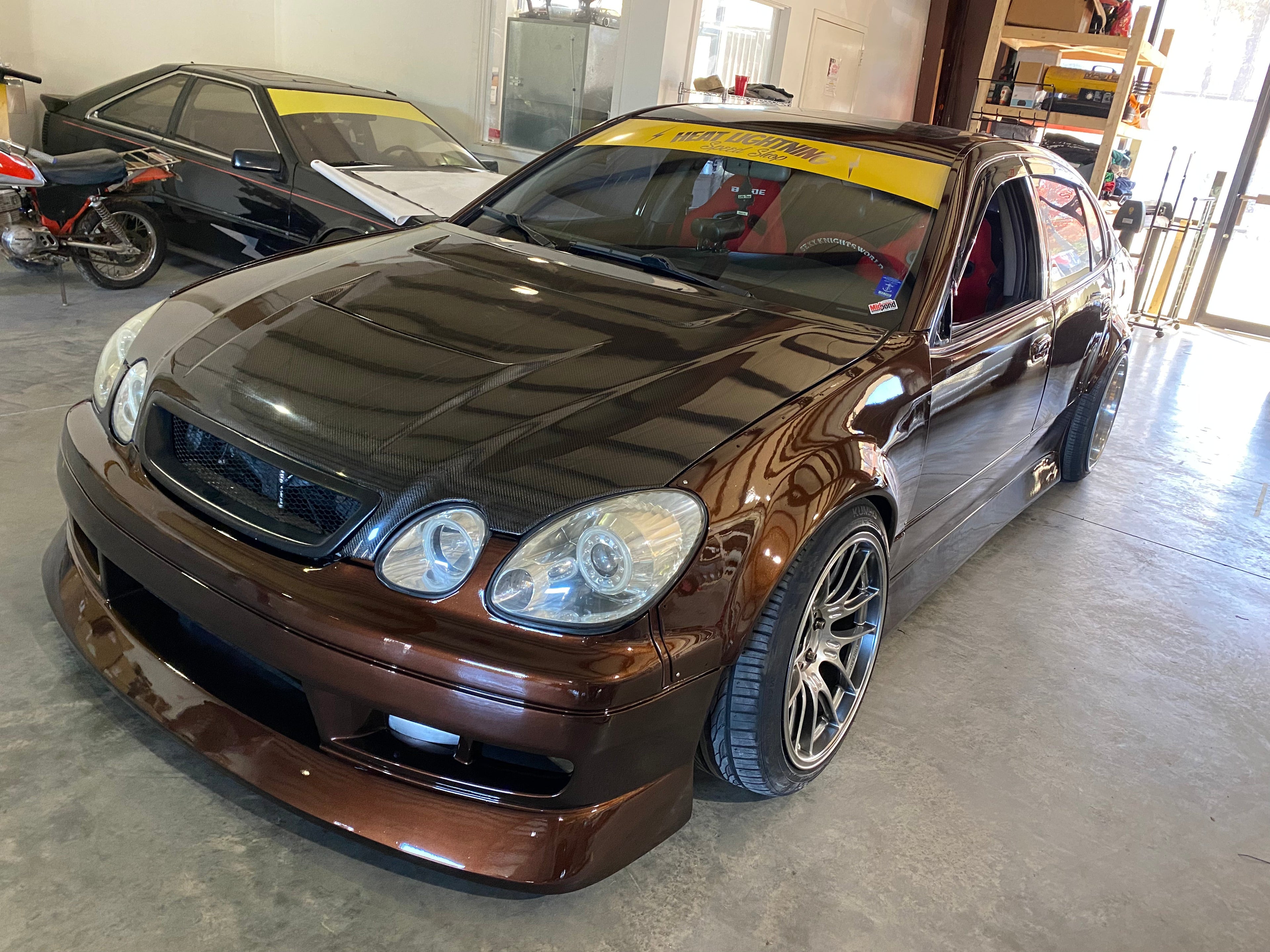 98-05 GS / 97-05 Aristo bash bar front and rear combo